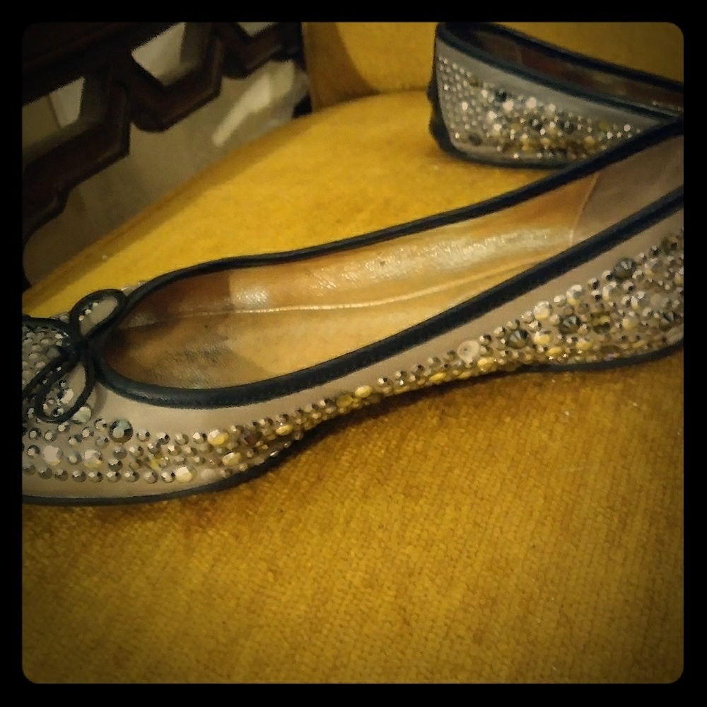 Name brand Jimmy Choo flats